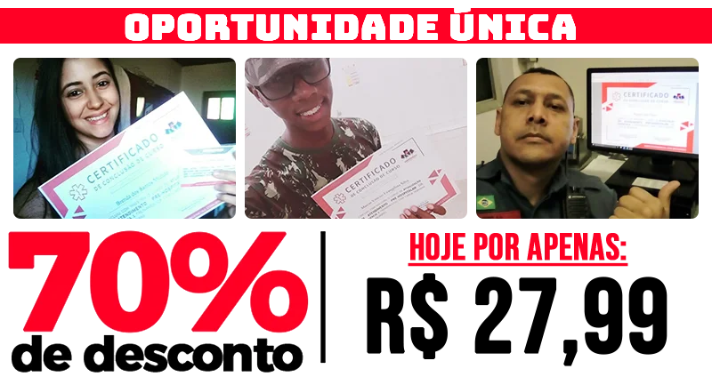 Preço Curso